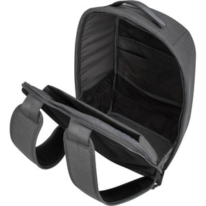 Targus Cypress TBB58802GL Carrying Case (Backpack) for 39.6 cm (15.6") Notebook - Grey - Plastic, Woven Fabric, Mesh Body 
