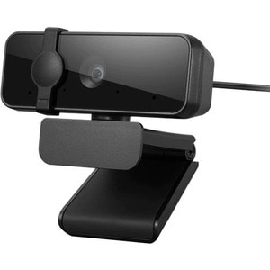 Webcam Lenovo Essential - 2 Mégapixels - Noir - USB 2.0 - 1 - Vidéo 1920 x 1080 - CMOS - Focus Manuel - Microphone - Porta