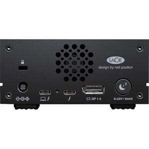 LaCie 1big Desktop Festplatte - Extern - 10 TB - Desktop-PC, Notebook Unterstütztes Gerät - Thunderbolt 3, USB 3.0 - 7200U