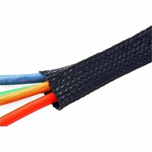 Roline Kabelbündler - Schwarz - Kabelführung - 2,5 m Länge - PVC, Polyester