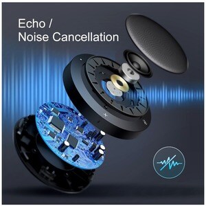 Système de Haut-Parleurs Urban Factory MOVEE Portable - Noir - 360° Circle Sound