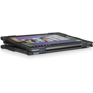 Lenovo Hülle für Lenovo Chromebook - Schwarz, Transparent - Stoßfest, Sturzsicher - Polycarbonat, Thermoplastisches Polyur