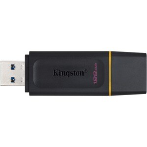 Unidad flash Kingston DataTraveler Exodia DTX - 128GB - USB 3.2 (Gen 1) - Negro, Amarillo