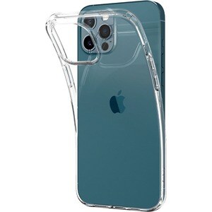 Spigen Liquid Crystal Case for Apple iPhone 12, iPhone 12 Pro Smartphone - Crystal Clear - Drop Resistant, Shock Absorbing