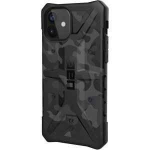 Urban Armor Gear Pathfinder SE Series iPhone 12 5G Case - For Apple iPhone 12 Smartphone - Camouflage design - Black Midni