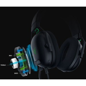 Razer BlackShark V2 Multi-Platform Wired Esports Headset - Stereo - Mini-phone (3.5mm) - Wired - 32 Ohm - 12 Hz - 28 kHz -