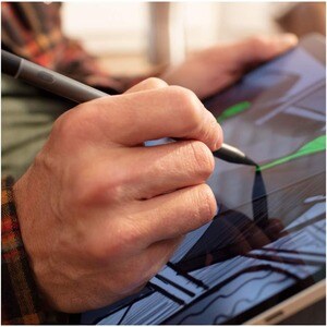 ZAGG Pro Stylus Active stylus with universal capacitive back end tip - with Active & Capacitive Tips, Palm Rejection, Tilt