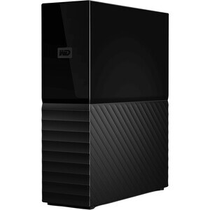WD My Book WDBBGB0180HBK-EESN 18 TB Desktop Hard Drive - External - USB 2.0, USB 3.0 - 256-bit Encryption Standard