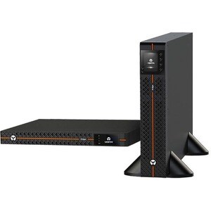 Vertiv Edge UPS - 2200VA 1980W 230V 2U Line Interactive AVR Tower/Rack Mount - Rotatable LCD Monitor| Sine Wave Output on 