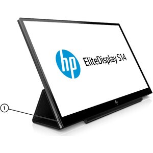 HP Business S14 14" 等级 Full HD LCD 显示器 - 16:9 - 黑 - 35.6 cm (14") Viewable - LED 背光 - 1920 x 1080 - 262144 色 - 200 cd/m² -