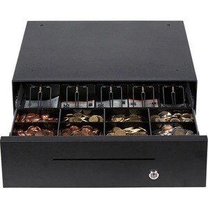 ANKER MDX42 Kassenlade - 5 Banknotenfächer - 8 Münzfächer - 1 Medien-Steckplatz/plätze - 3 Schließmodi - Anthrazit - 115 m