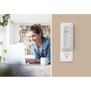 Netgear EAX15 802.11ax 1.76 Gbit/s Wireless Range Extender - 2.40 GHz, 5 GHz - 2 x Internal Antenna(s) - 1 x Network (RJ-4