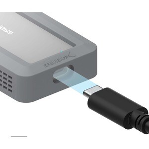 Sabrent EC-WPNE Drive Enclosure PCI Express NVMe, M.2 - USB 3.2 (Gen 2) Type C Host Interface External - 1 x SSD Supported