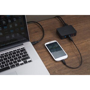 Sabrent 7 Port USB 3.0 HUB + 2 Charging Ports with 12V/4A Power Adapter (HB-U930) - External - 9 USB Port(s) - 7 USB 3.0 P