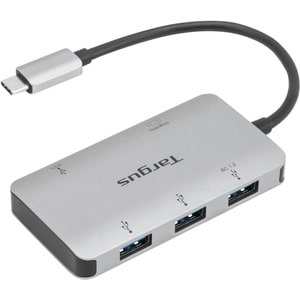 Targus ACA958USZ A/V Adapter - 1 x Type C USB 3.2 (Gen 1) USB Male - 1 x HDMI Digital Audio/Video Female, 3 x Type A USB 3
