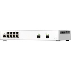 QNAP QSW-M2108-2S 8 Ports Manageable Ethernet Switch - 2 Layer Supported - Modular - 12.17 W Power Consumption - Optical F