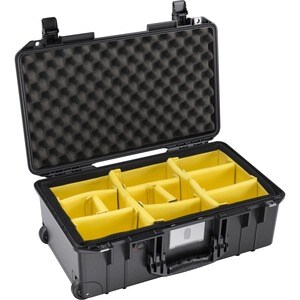 Pelican 1535 Air Carry-On Case - Internal Dimensions: 20.39" Length x 11.20" Width x 7.21" Depth - External Dimensions: 22