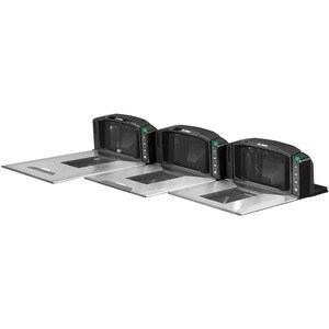 In-counter Scanner codici a barre Zebra - Nero, Acciaio inox - Tipo connettività: Cavo - 1D, 2D - CMOS