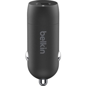 Belkin Boost Up Charge 20-Watt USB-C PD Car Charger with Lightning to USB-C Cable - Black