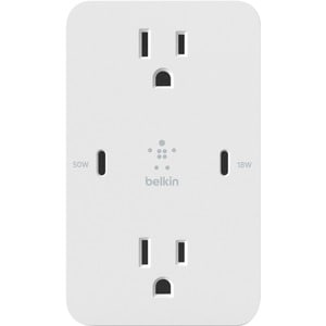 Belkin BoostCharge GaN Wall Plate - 68 W