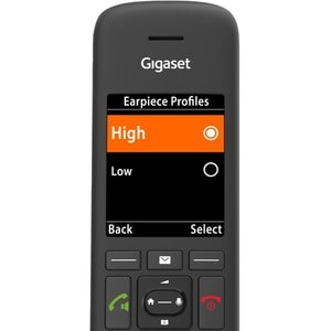 Gigaset C575 DECT-Schnurlostelefon - Schwarz - 1 Telefonleitung(en) - 1 Gleichzeitige Anrufe - Freisprecheinrichtung