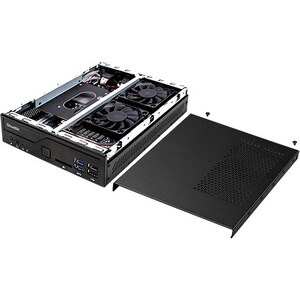 Shuttle XPC slim DH410S Barebone System - Slim PC - Socket LGA-1200 - 1 x Processor Support - Intel H410 Chip - 64 GB DDR4