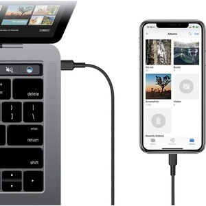 AUKEY USB-C to Lightning PD Charging Cable - 6.6 ft (2 m) Lightning/USB-C Data Transfer Cable for iPhone, MacBook, iPad Pr