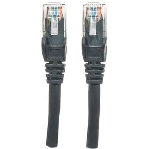 Network Patch Cable, Cat6, 2m, Black, CCA, U/UTP, PVC, RJ45, Gold Plated Contacts, Snagless, Booted, Lifetime Warranty, Po