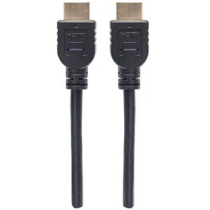 HDMI Cable with Ethernet (CL3 rated, suitable for In-Wall use), 4K@60Hz (Premium High Speed), 2m, Male to Male, Black, Ult