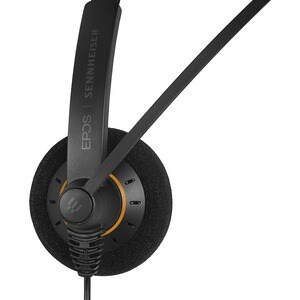 EPOS | SENNHEISER IMPACT SC 60 Kabel Auf den Ohren Stereo Headset - Schwarz, Orange - Binaural - Ohraufliegend - 60 Hz bis