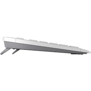 CHERRY STREAM DESKTOP Tastatur & Maus - Deutsch - Kabellos USB, Pale Gray - Maus, Optische, Kabellos, USB, 2400 dpi Bewegu