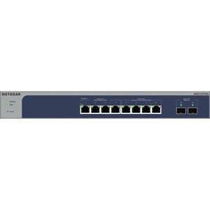 Netgear MS510TXM Ethernet Switch - 8 Ports - Manageable - 3 Layer Supported - Modular - 47 W Power Consumption - Twisted P