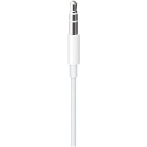 Apple Lightning to 3.5 mm Audio Cable (1.2m) - White - 3.94 ft Lightning/Mini-phone Audio Cable for Audio Device, AirPods,