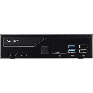 Shuttle XPC slim DH410 Barebone System - Slim PC - Socket LGA-1200 - 1 x Processor Support - Intel H410 Chip - 64 GB DDR4 