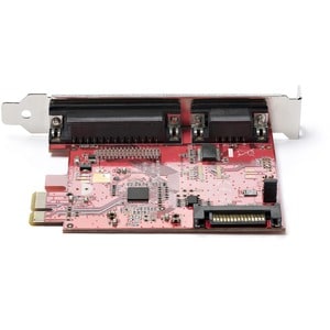 StarTech.com Serial/Parallel Combo Adapter - 1 - PCI Express 2.0 x1 - 1 x Number of Parallel Ports External - 1 x Number o