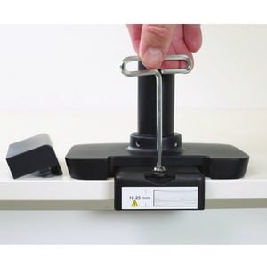 Ergotron Clamp Mount for Mounting Arm - Matte Black