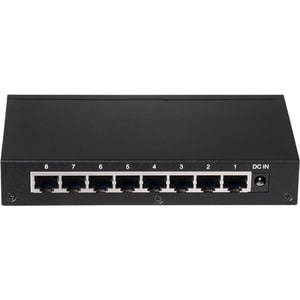 Switch Ethernet Edimax GS-1008E V2 8 Porte - 2 Layer supportato - 3 W Consumo energetico - Coppia incrociata - Desktop, Pa