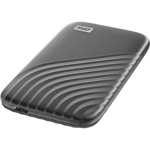 WD My Passport WDBAGF0040BGY-WESN 4 TB Portable Solid State Drive - External - Grey - USB 3.2 (Gen 1) Type C - 1050 MB/s M