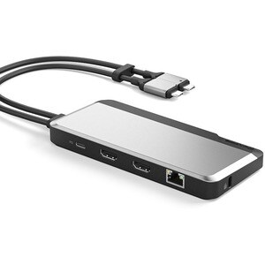 Alogic USB Type C Docking Station for Notebook, Tablet PC - 100 W - 4 x USB Ports - USB Type-C - Network (RJ-45) - HDMI - 