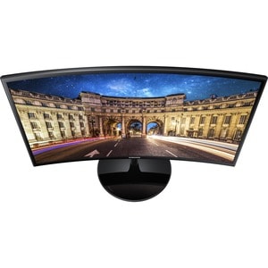 Samsung C24F390FHU 61 cm (24") Full HD LED LCD Monitor - 16:9 - Shiny Black - 609.60 mm Class - 1920 x 1080 - FreeSync - 2