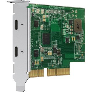 QNAP QXP-T32P Thunderbolt Adapter - PCI Express 3.0 x4 - Plug-in Card - PC