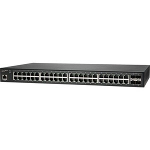 SonicWall SWS14-48 Switch with 1Year Support - 52 Ports - Manageable - Gigabit Ethernet, 10 Gigabit Ethernet - 1000Base-T,