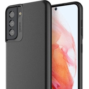 gear4 Copenhagen Case for Samsung Galaxy S21, Galaxy S21 5G Smartphone - Black - Drop Resistant, Bacterial Resistant, Odor