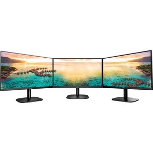 AOC 24B2XH/EU 24" Class Full HD Monitor LCD - 16:9 - Preto - 60.5 cm (23.8") Viewable - Tecnologia IPS (In-plane switching