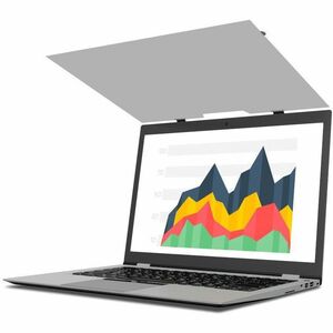 3M Anti-glare Privacy Screen Filter - Black, Matte - For 43.2 cm (17") Widescreen LCD 2 in 1 Notebook - 16:10 - Blue Light