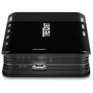 Switch/Commutateur USB TRENDnet TK-U404 Nouveau - Externe - 4 Total de ports USB - 4 Port(s) USB 3.1 - PC, Mac