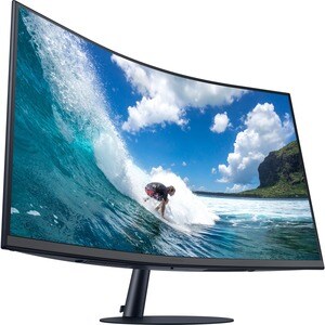 Samsung C32T550FDR 80 cm (31,5 Zoll) Full HD Gekrümmter Bildschirm LCD-Monitor - 16:9 Format - Blau, Grau - 812,80 mm Clas