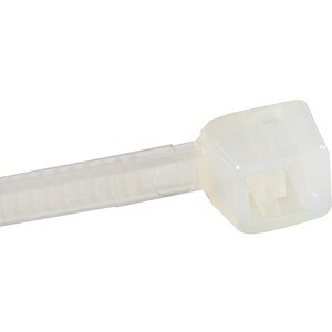 StarTech.com 1000 Pack 4" Cable Ties - White Small Nylon/Plastic Zip Ties Adjustable Network Cable Wraps UL TAA - Cable Ti
