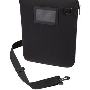Case Logic Quantic LNEO-212 Carrying Case (Sleeve) for 12" Chromebook - Black - Polyester Body - Shoulder Strap, Handle - 