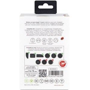 Chargeur à Induction DCU - 12 V DC, 9 V DC, 5 V DC Entrée